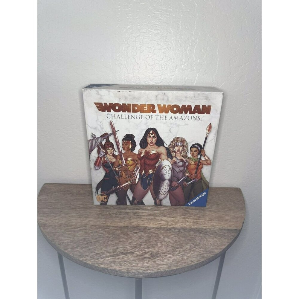 DC Comics Wonder Woman: Challenge Of The Amazons Board Game~ NEW Sealed Box!